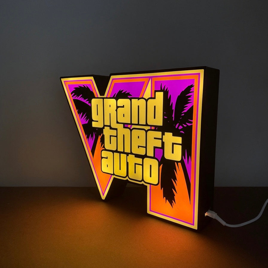 Lampe 3D GTA 6 - ViceLamp™
