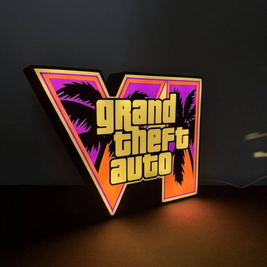 Lampe 3D GTA 6 - ViceLamp™