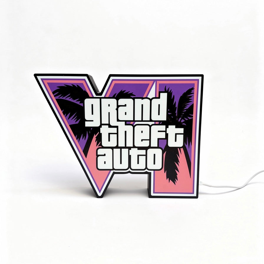 Lampe 3D GTA 6 - ViceLamp™