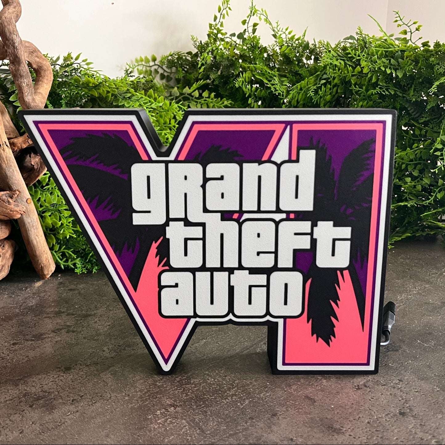 Lampe 3D GTA 6 - ViceLamp™