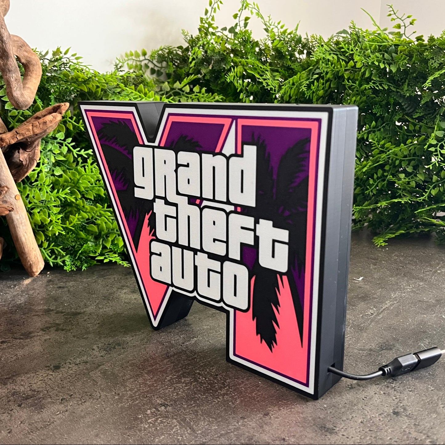 Lampe 3D GTA 6 - ViceLamp™