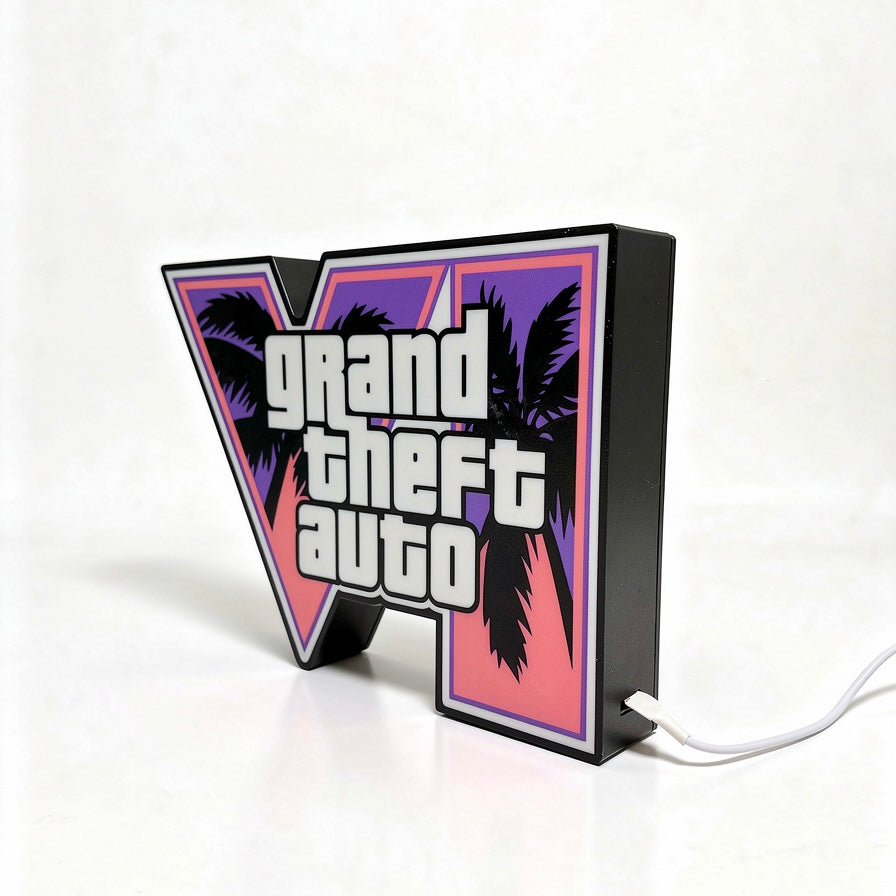 Lampe 3D GTA 6 - ViceLamp™