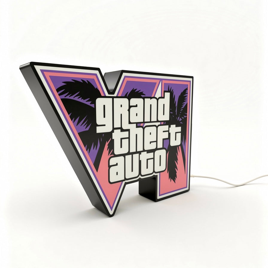 Lampe 3D GTA 6 - ViceLamp™